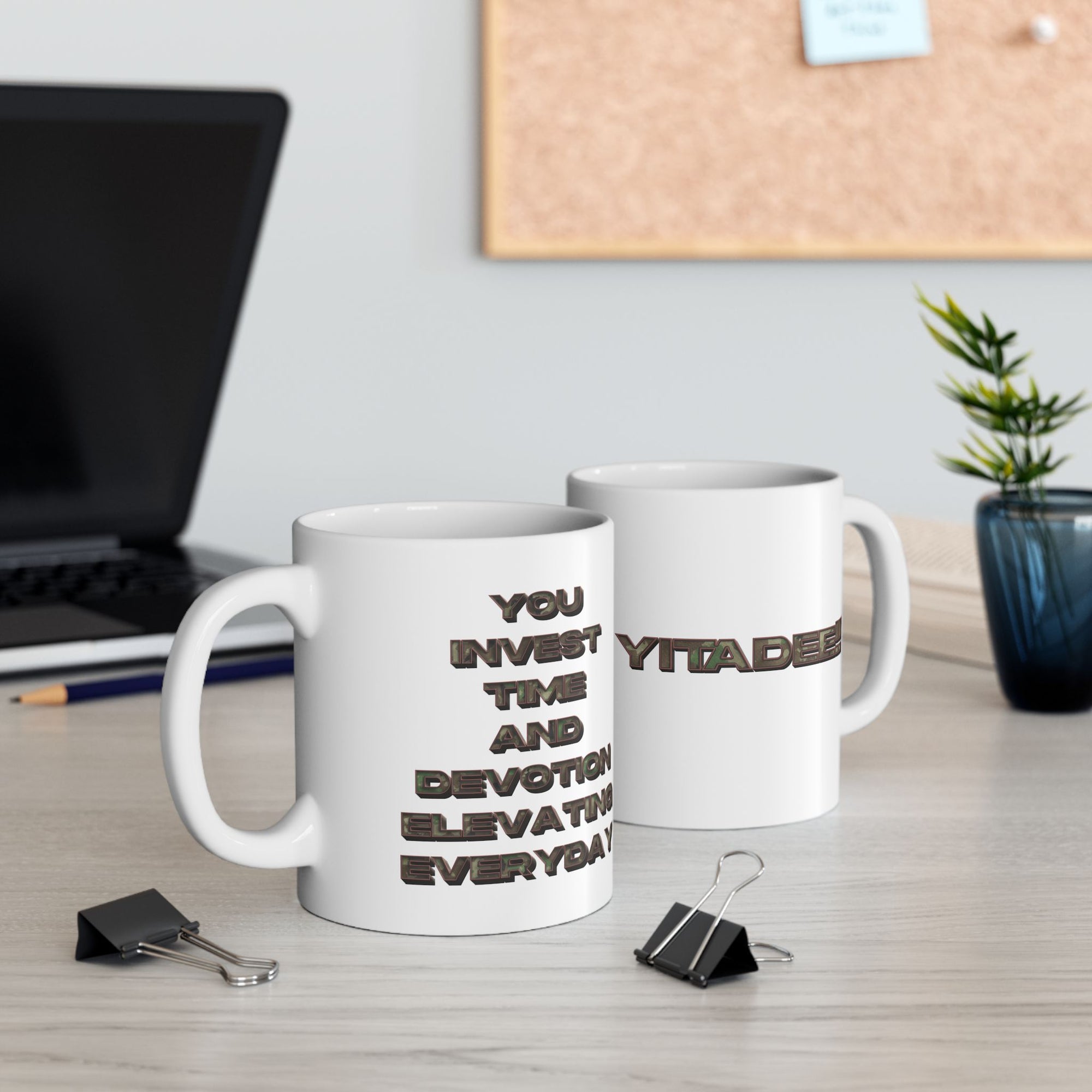 Yitadee!!! Camo (Military) Ceramic Mug
