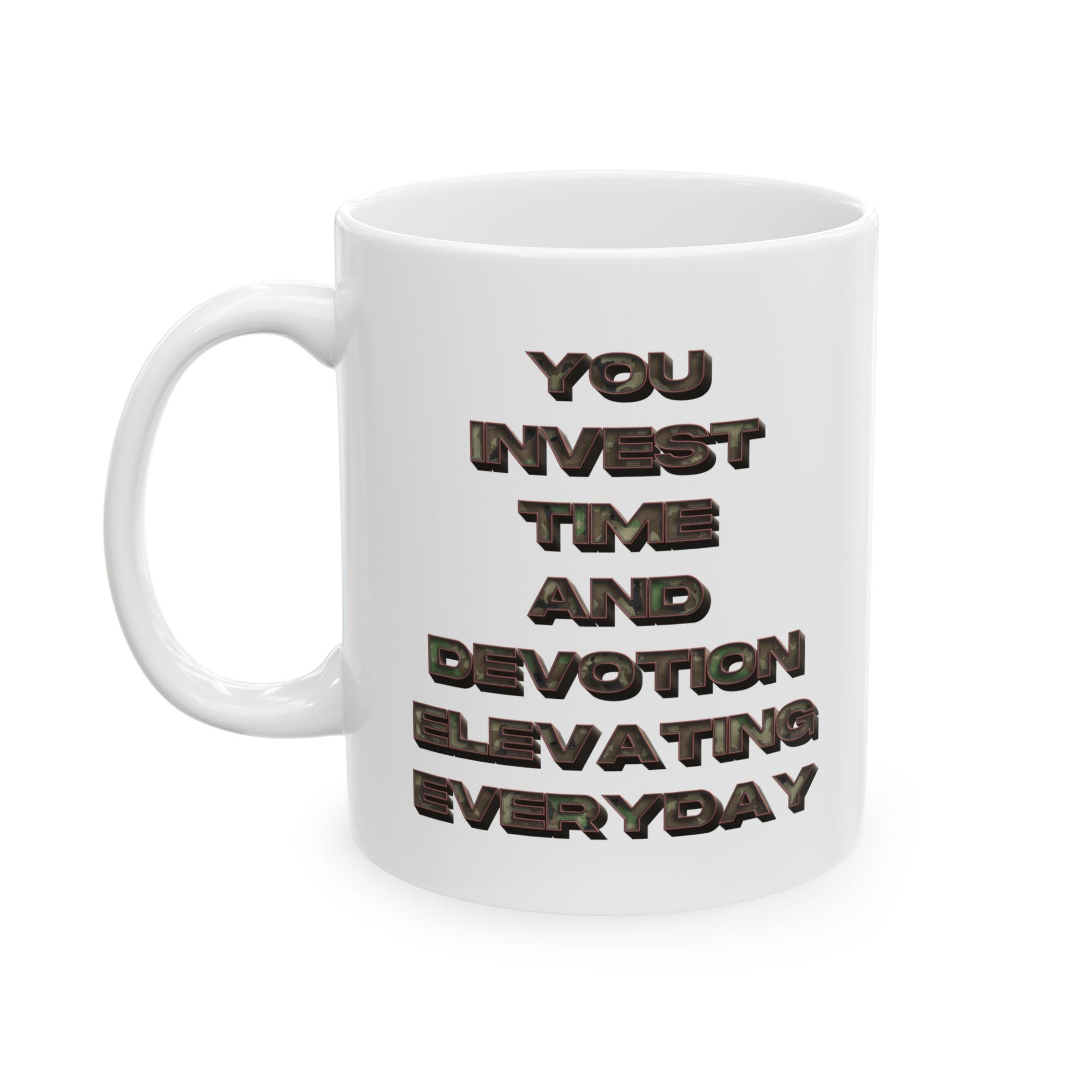 Yitadee!!! Camo (Military) Ceramic Mug